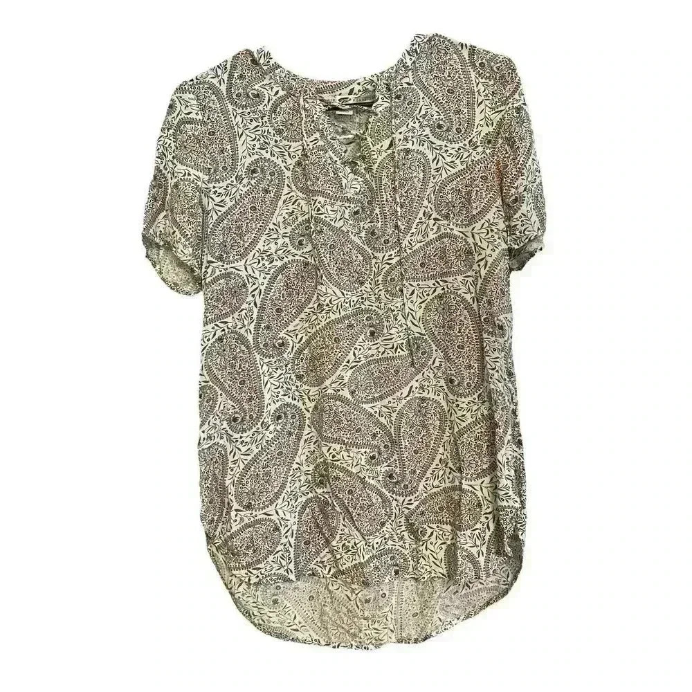 OLD NAVY SIZE S/P MULTI COLOR BLOUSE